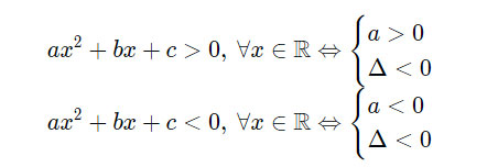 Bảng xét dấu