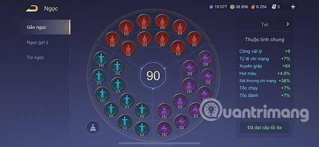 Bảng ngọc cho Tel'Annas mùa 23