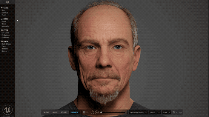Mời thử công cụ tạo ra gương mặt người cực kỳ chân thực của Epic Games