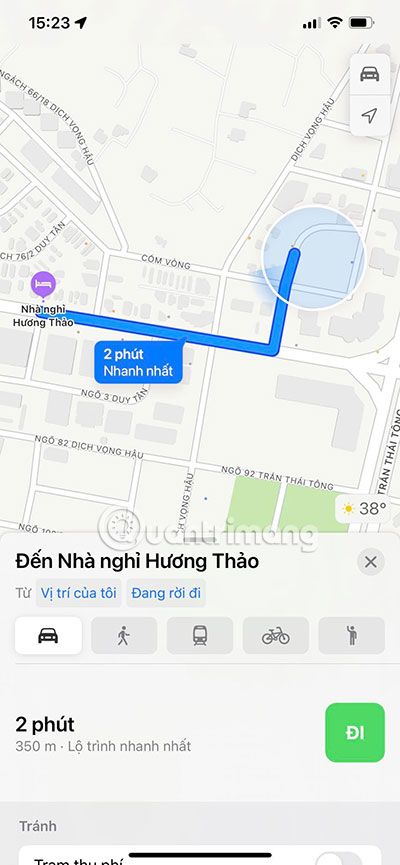 khách sạn gần đây nhất