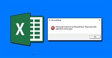 Cách sửa lỗi Không đủ bộ nhớ để chạy Microsoft Excel trên Windows