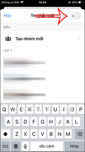 Mã hóa tin nhắn Messenger