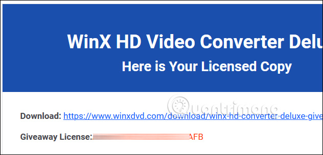 WinX HD Video Converter Deluxe Activation Code