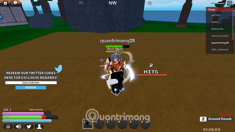 code raging seas moi nhat