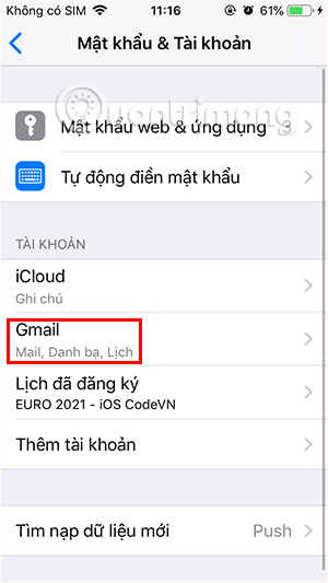 Gmail-Conto