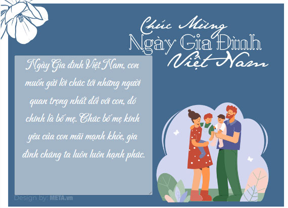 Gia đình là nơi bạn có thể sống thật nhất, nơi có những người luôn đứng bên bạn mà không hề do dự