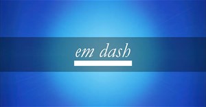 Cách gõ dấu gạch ngang dài (em dash) trên Windows hoặc Mac