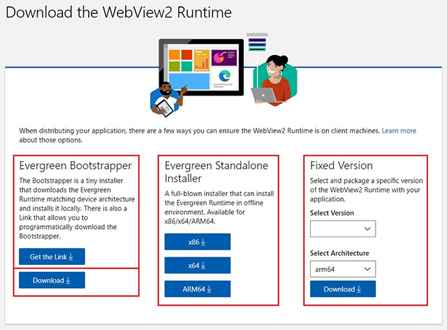 Microsoft đưa Edge WebView 2 lên Windows 10