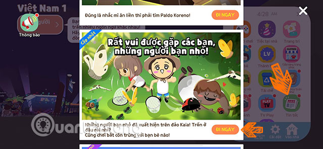 bat con trung play together