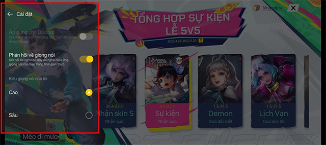 Chỉnh giọng nói trên Oppo