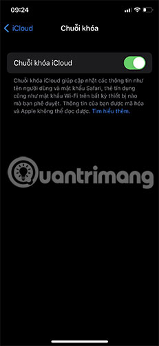 Bật công tắc
