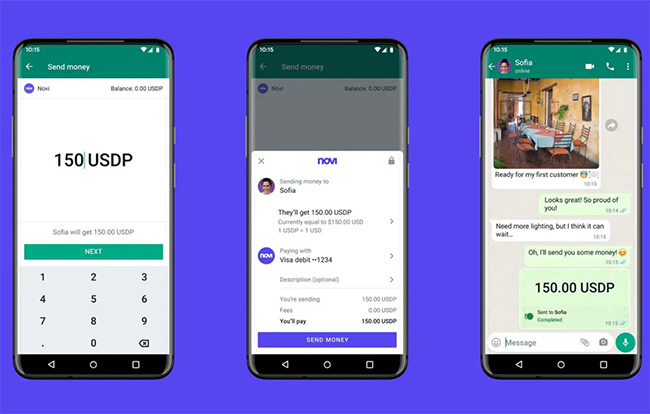 Tiền mã hóa Novi Meta