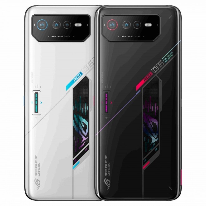 Thiết kế Asus ROG Phone 6