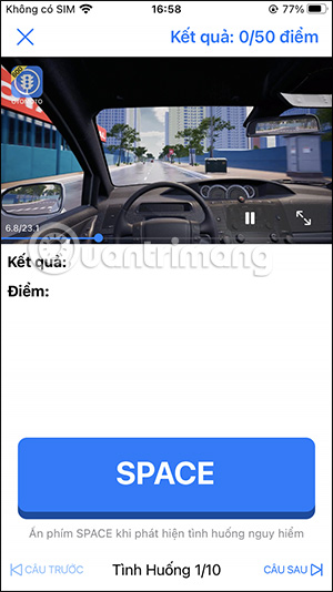 Mô phỏng các tình huống giao thông