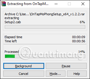 Nhấn vào ảnh để phóng to Giải nén tập tin phần mềm mô phỏng 120 tình huống giao thông