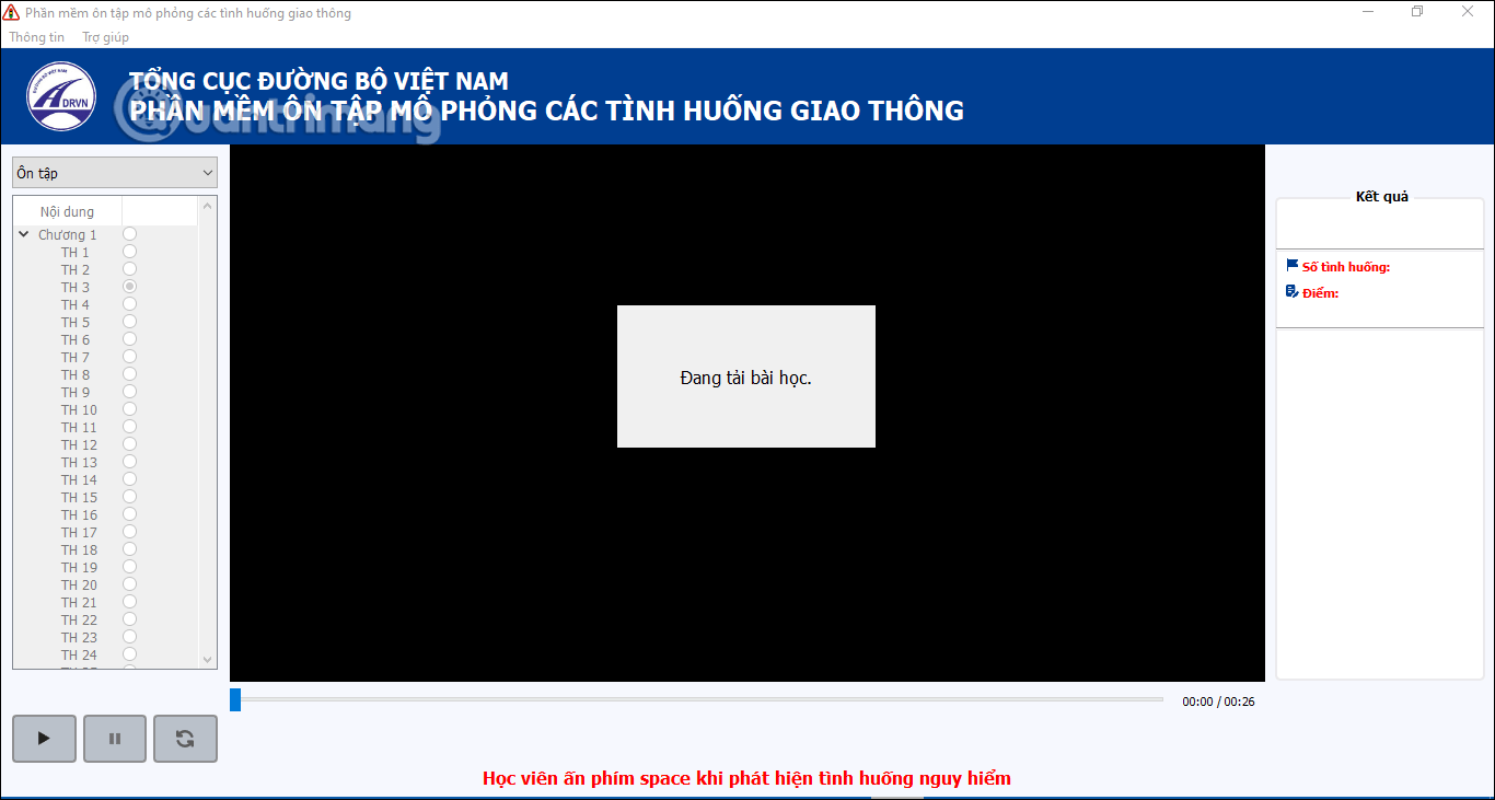 Ôn tập 120 tình huống mô phỏng