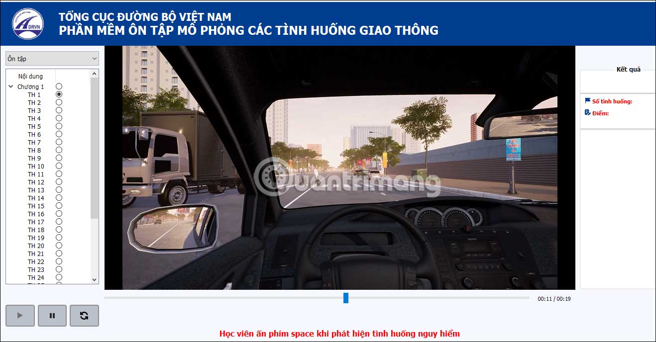 Nhấn vào ảnh để phóng to Ôn tập 120 tình huống mô phỏng