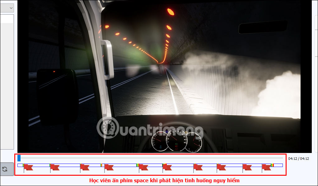 Nhấn vào ảnh để phóng to Kết quả thi thử 120 tình huống mô phỏng giao thông