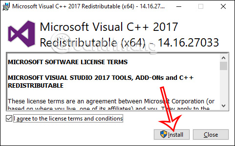 Nhấn vào ảnh để phóng to Cài phần mềm C++