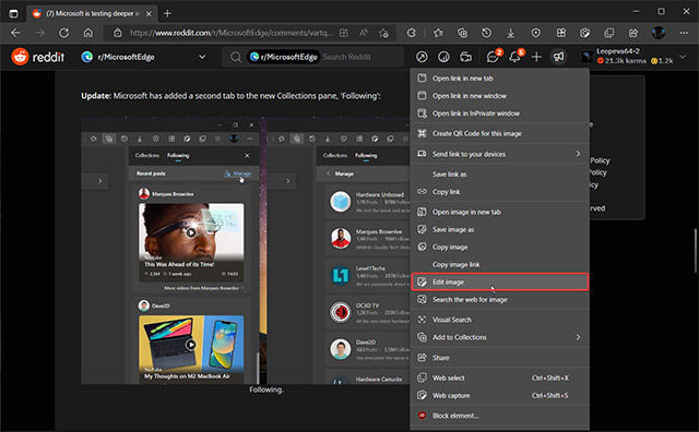 Microsoft lên kế hoạch “tích hợp” ứng dụng Windows Photos vào trình duyệt Edge