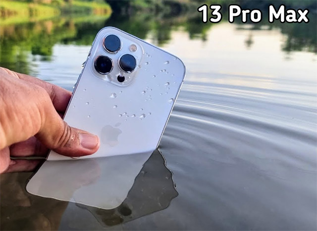 iPhone 13 kháng nước tốt ra sao