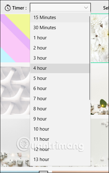 Đổi hình nền tự động trên Desktop Wallpapers for Windows