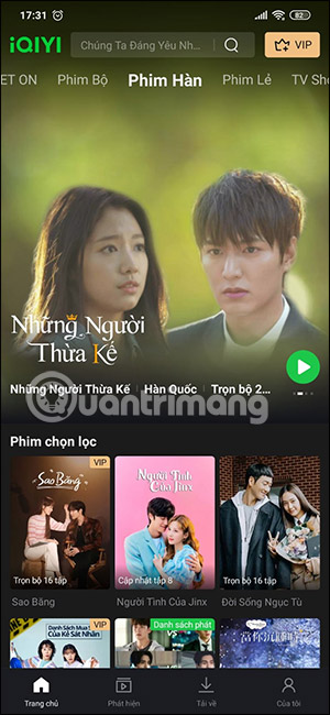 Các chủ đề trên iQIYI