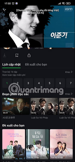 Xem phim trên iQIYI