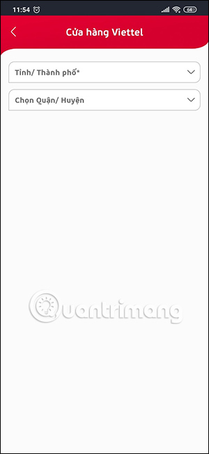 Địa điểm cửa hàng