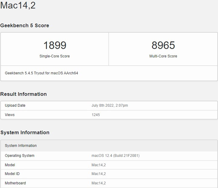 Geekbench 5