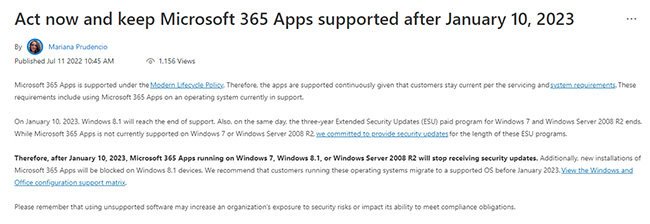 Photo of Microsoft chốt thời điểm khai tử Microsoft 365 khai tử trên một số phiên bản Windows