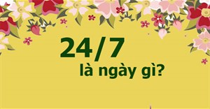 24/7 là ngày gì?