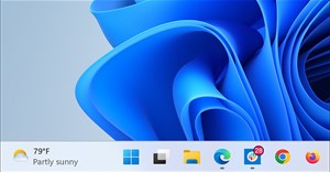 Cách bật widget thời tiết trên taskbar Windows 11