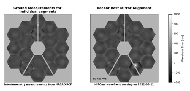 Phần gương bị hư hại