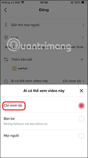 Video cá nhân