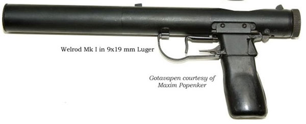 Welrod Mk II là một loại súng giảm thanh được lắp ráp từ các bộ phận đơn giản và có thể tháo rời dễ dàng trông giống như một máy bơm xe đạp. Nó được thiết kế dùng trong nhiệm vụ ám sát.