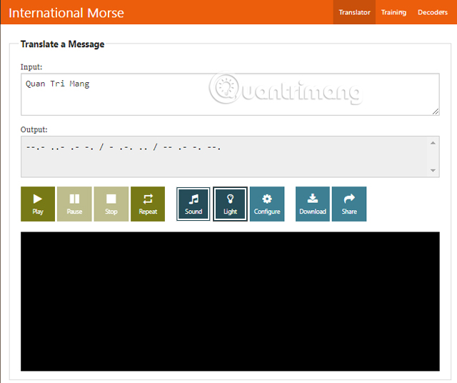 Morse Code Translator