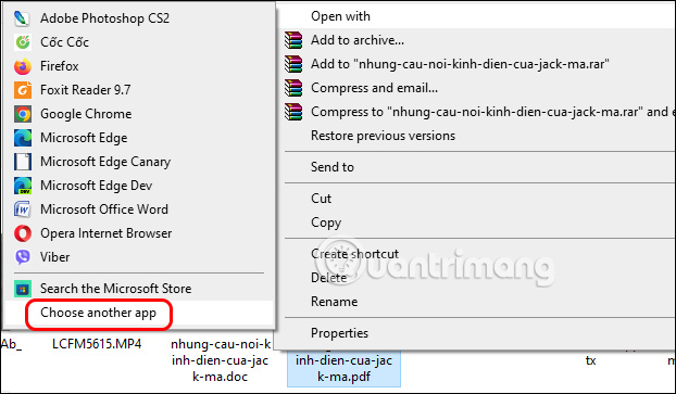 Cách mở file PDF trong Word