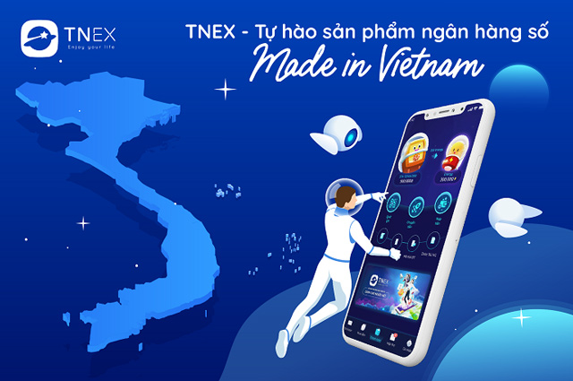 TNEX là Nền tảng Ngân hàng thuần số đầu tiên tại Việt Nam