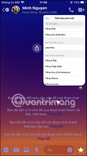 Thay theme vị trí mới trên iPhone