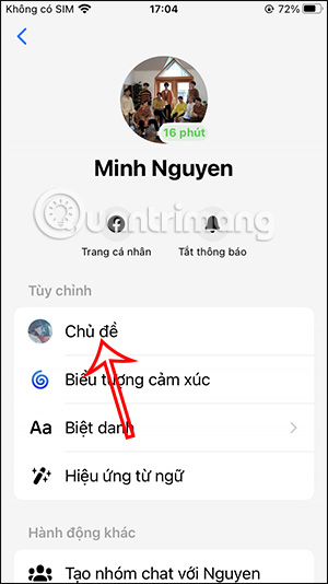 Chủ đề Messenger