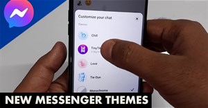 Cách cài theme Messenger theo thời gian, vị trí