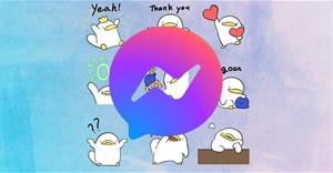 Cách dùng sticker Zalo trên Messenger