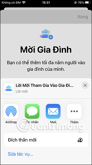 Chọn cách kết nối