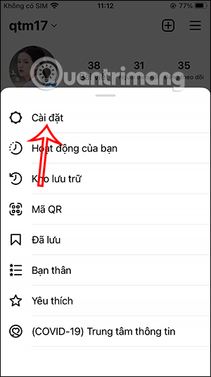 Cài đặt Instagram