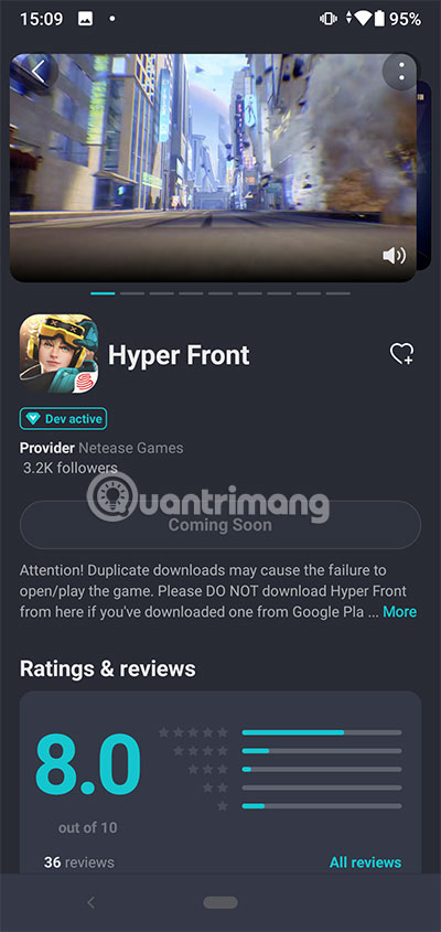hyperfront tap tap