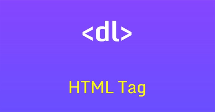 Thẻ HTML <dl>