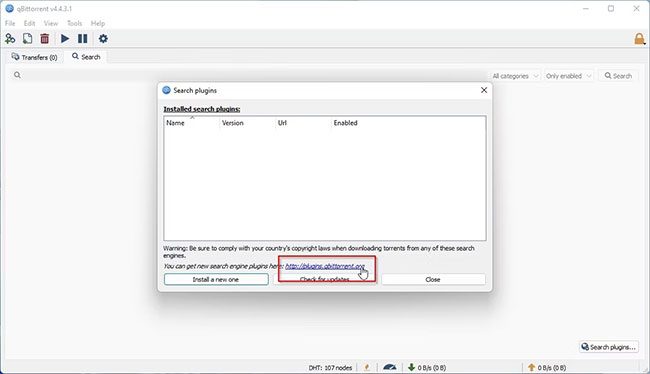 URL plugin qBitTorrent