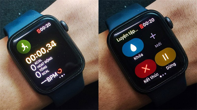 Thông tin sức khỏe trên Apple Watch SE