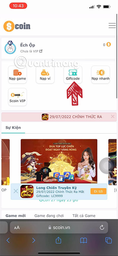 giftcode long chien truyen ky